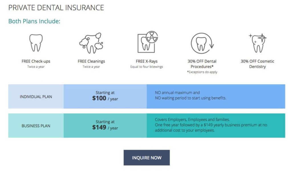 DentaLux infographics design