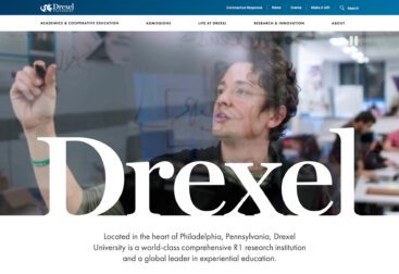 Drexel University homepage